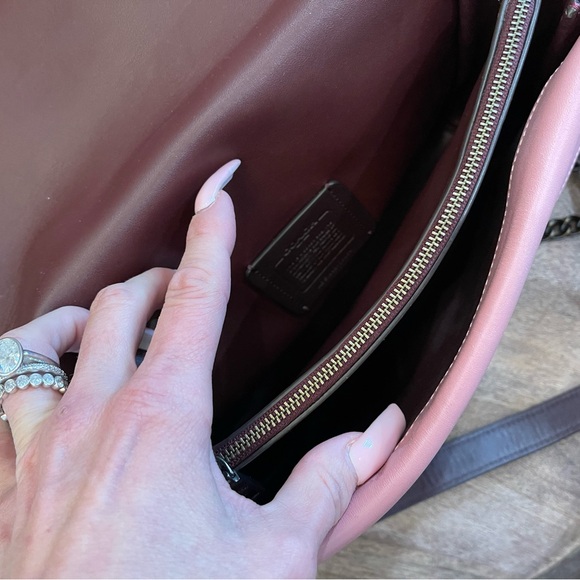 Coach Leather Crossbody Purse - Picture 7 of 8
